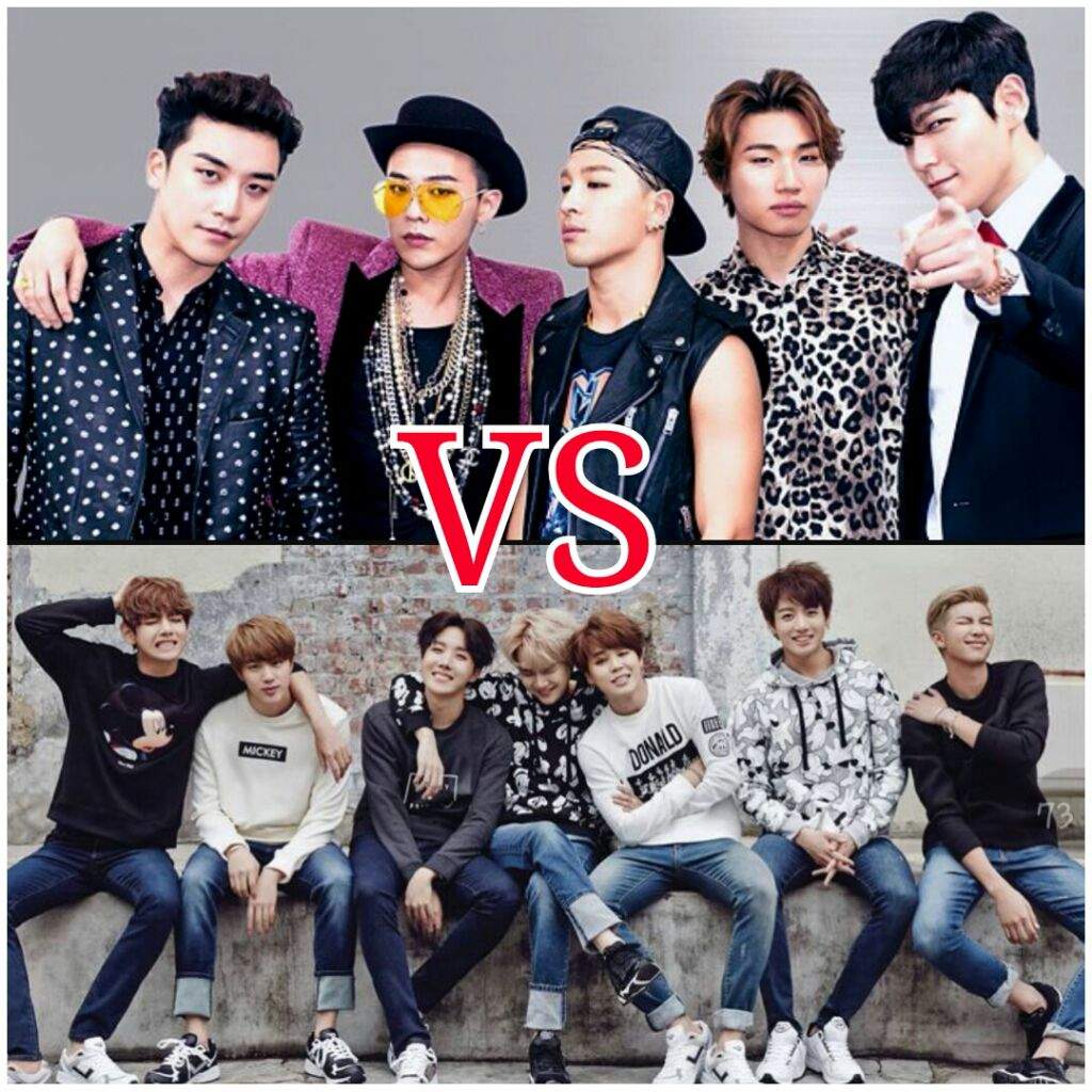 BTS vs Big Bang