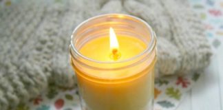 how to clean out a candle jar