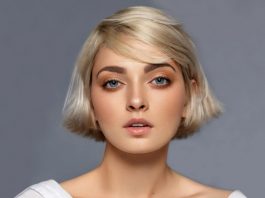 short hair for round face
